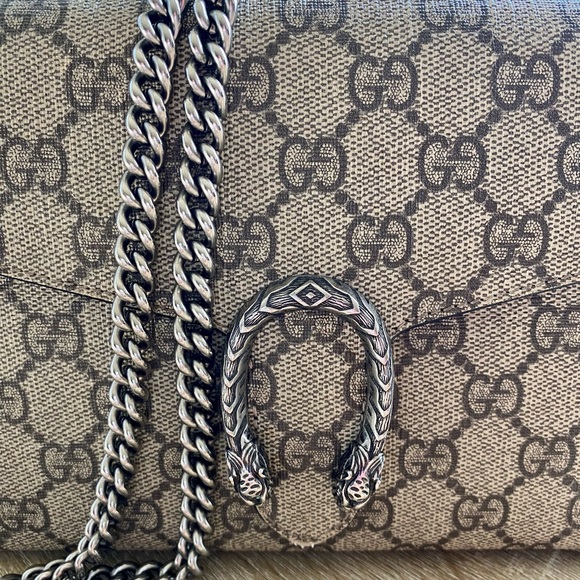 GUCCI GG Supreme Dionysus Wallet on Chain - Picture 6 of 13